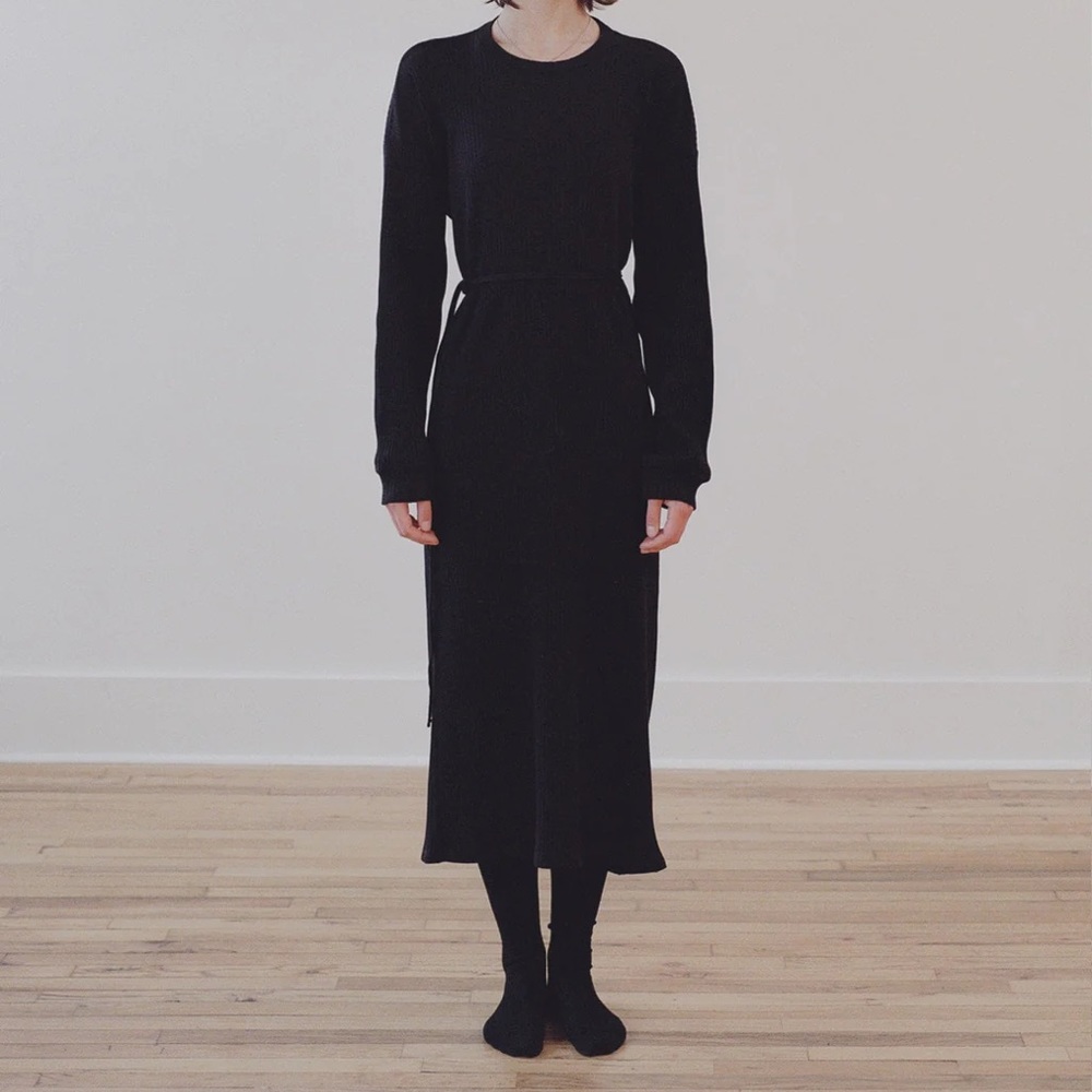 ❣️ Baserange Shaw Kaftan Black Dress